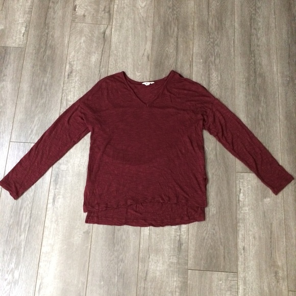 Madewell Women's Red Anthem Long-sleeve tee xs - Picture 4 of 8